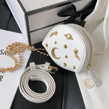 

HOT French Design Fashion Waist Bag Chest Bag & Elegant Chain Crossbody Bag Shoulder Bag Width 13cm Height 11cm Thickness 4cm