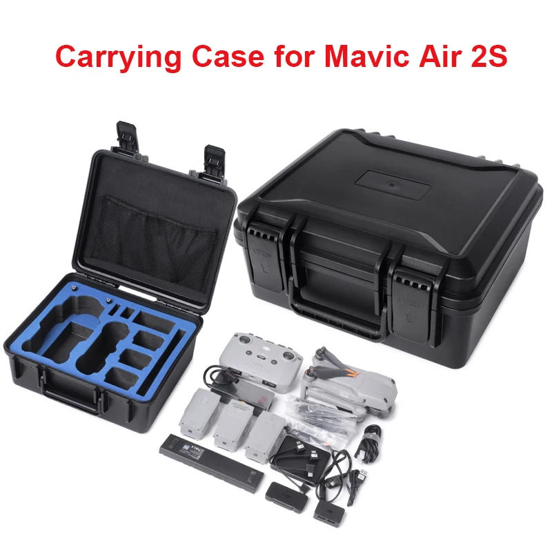 Protable Carrying Case Explosion-proof Box for DJI Mavic Air 2S Drone RC Wateproof Case Protective Carry Bag Accessories camera and lens backpack