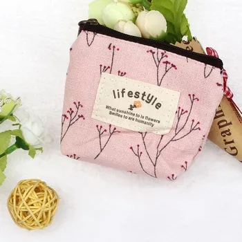 

2020 New Listing Wallet Small Canvas Purse Zip Wallet Lady Coin Case Bag Clutch Handbag Key Holder Box Tote PK #1218