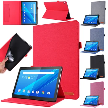 

Ultra Slim PU Leather Flip Stand Cover For Lenovo Tab P10 TB-X705F TB-X705L 10.1 inch Shockproof Protective Case With Card Slot