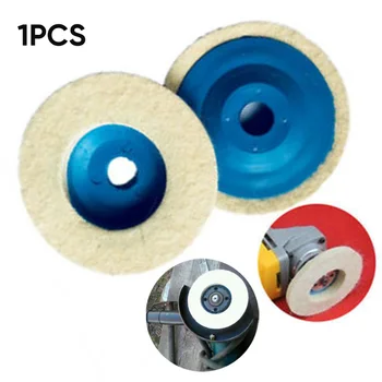 

100mm 4 Wool Felt Buffing Wheel Polishing Disc Pad Fit For Angle Grinder Tools
