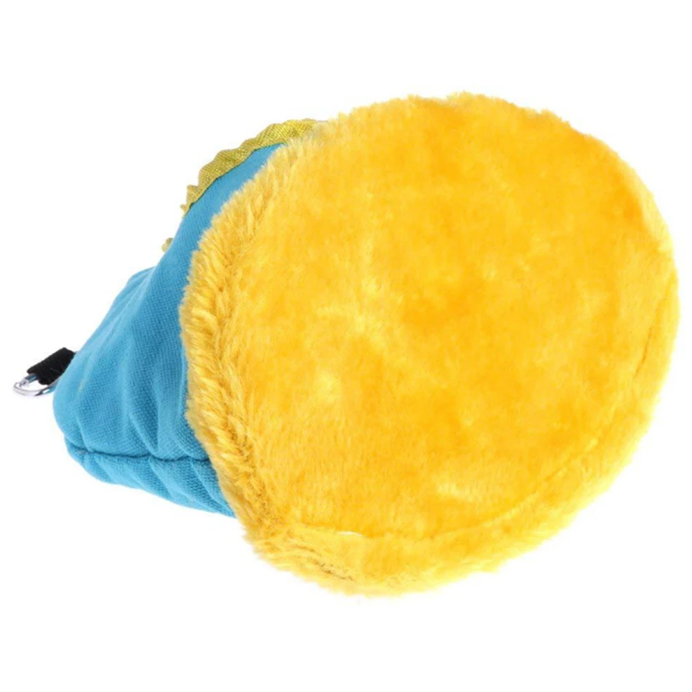 Pet Parrot Nest Plush Warm Winter Hammock Bird Hanging Swing Bed Cave 3 Size Bird Cages Nests