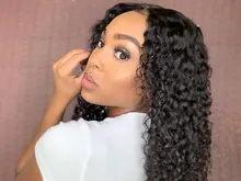 Mechones rizados malayos con cierre extensiones de cabello humano mechones con cierre Styleicon 3 mechones rizados con cierre