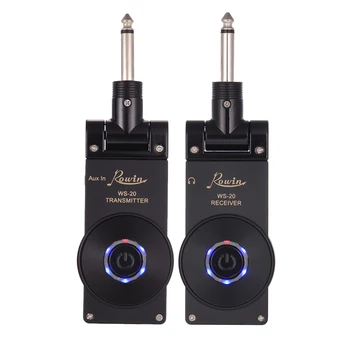 

2.4G Wireless Bluetooth Electric Guitar Transmitter Receiver Set 30 Meters Long Transmission Range With USB Charging Cable