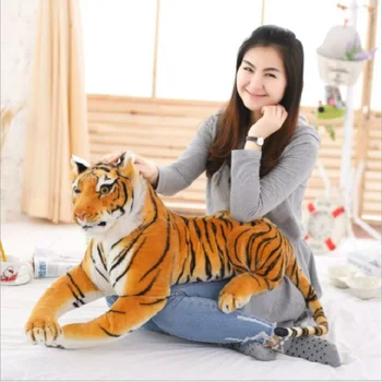 

artificial tiger stuffed toys doll plush toy fake tiger