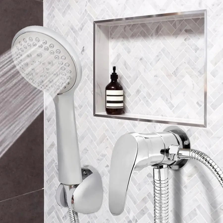 Shower Diverter Switch Valve G1/2in 3 Way Bathroom Angle for Head Water Separator |