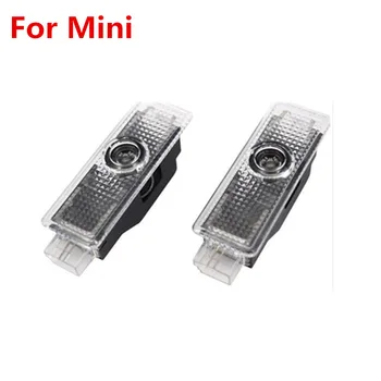 

2x LED Car Door Logo Light Courtesy Laser Projector Lamp For BMW Mini Cooper R55 R56 R57 R58 R59 R60 R61 F55 F57 One S Countryma