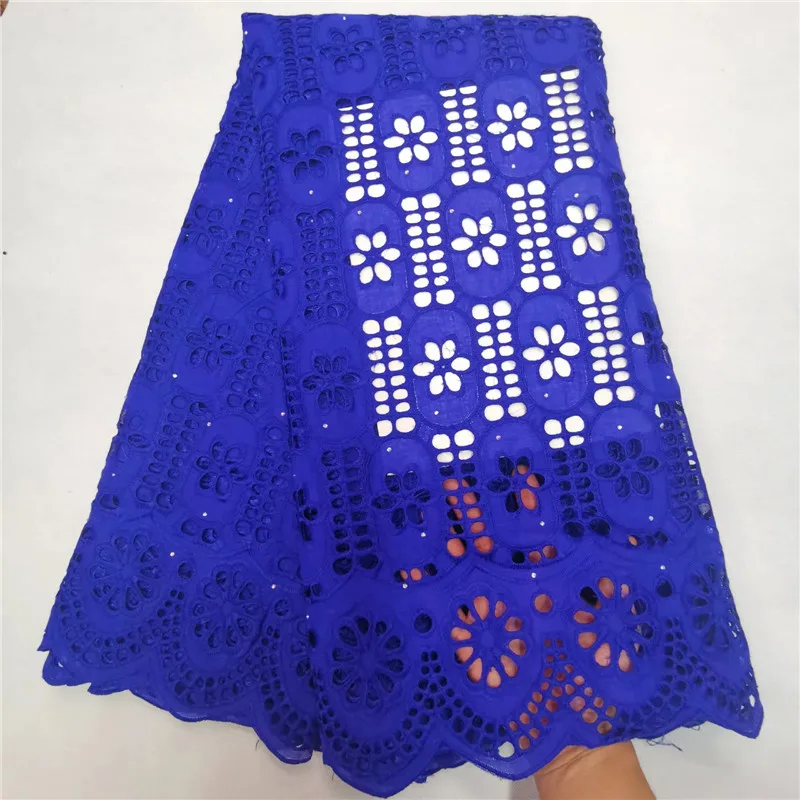 

NEW Cotton Swiss Polish Lace Fabric Embroidered Eyelet Polish Voile Lace Material High Quality African Lace Fabrics Black