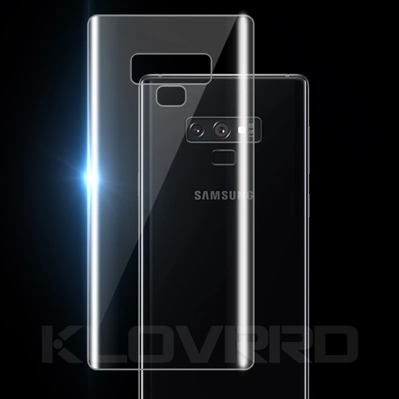 3D для samsung Galaxy Note 9 8 S9 S8 Plus полное покрытие изогнутое заднее Закаленное стекло протектор экрана для samsung Galaxy Note9 Note8