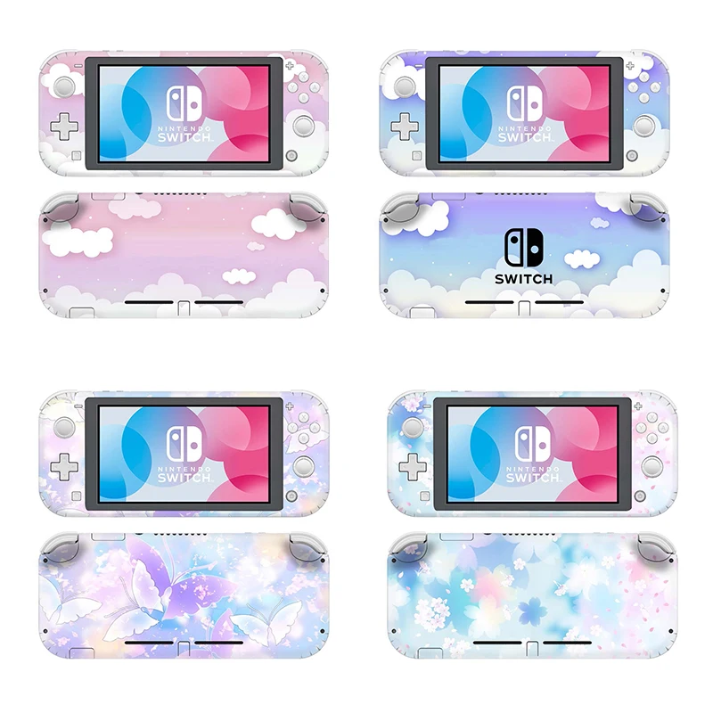 Различные Розовые Красивые узоры наклейки для Nintendo Switch lite аксессуары с облаками