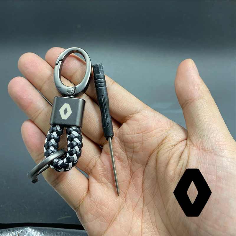 

Big Head Car Keychain Motorcycle Keychain Key Chain Ring for renault captur duster megane 2 3 clio logan laguna 2 kadjar scenic