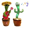 Home Decoration Gift Lovely Talking Toy Dancing Cactus Doll Speak Talk Sound Record Repeat Toy Kawaii Cactus Children Education 2