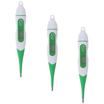 

Veterinary Digital Thermometer, Great for Pig, Cow, Cattle, Goat Etc, - 3 Pieces