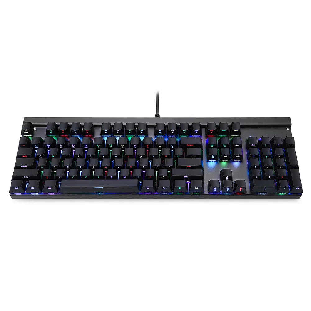 Mechanical Gaming Keyboard RGB Backlit 104 Keys Outemu Switch Keypad for PC Laptop New Arrival