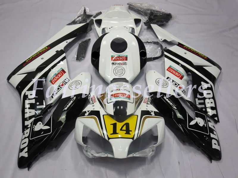 

(Injection mold) New ABS Full Fairing Kit 100% Fit For Honda CBR1000RR cbr1000 04 05 2004 2005 Fairings Black White