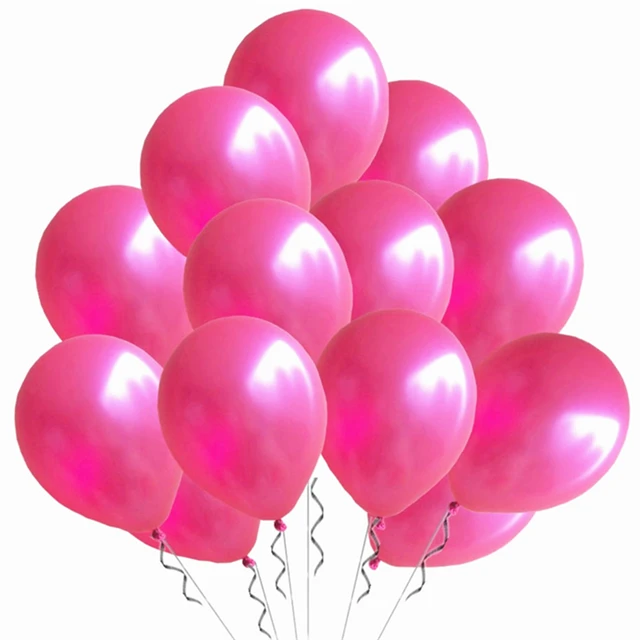 10/20pcs Gold Black pink Latex Balloons Birthday Party Decorations Adult Wedding Decorations Helium Globos Baby Shower ballon Rose