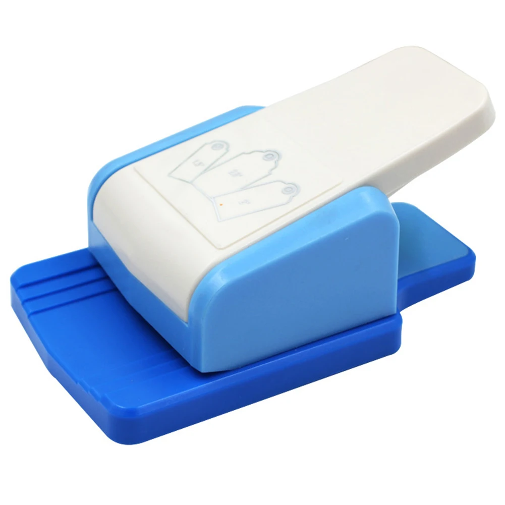 

Puncher Clothing Tag Puncher Straight Gift Tag Paper Punches DIY Bookmark Manual Puncher for Scrapbooking Craft