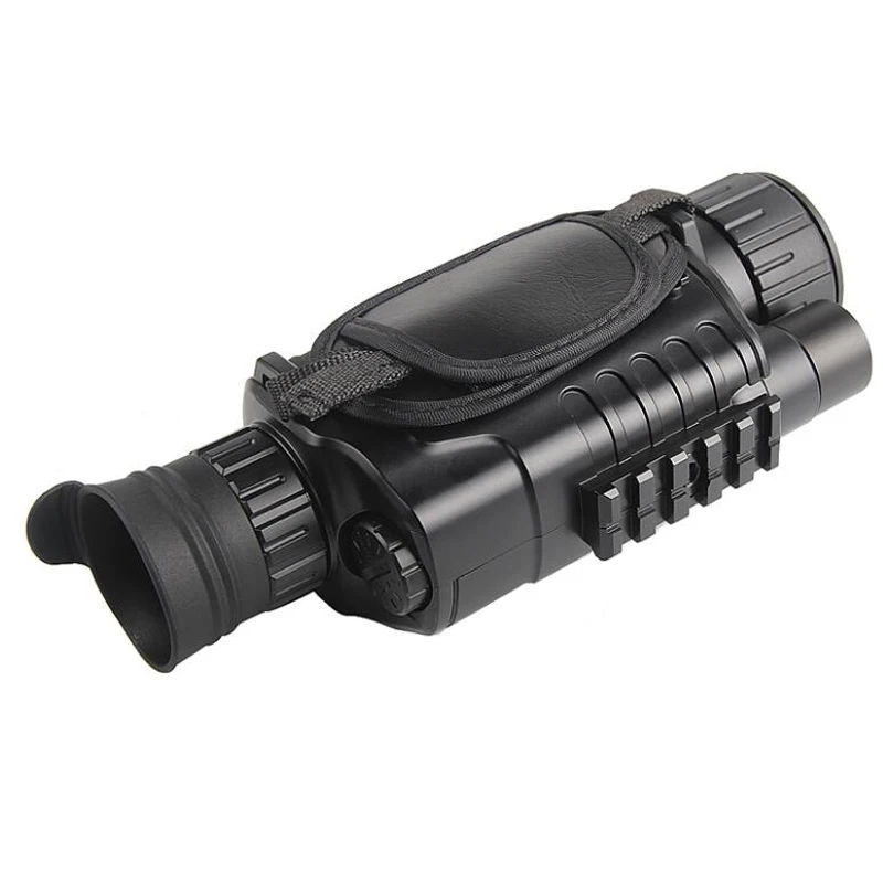 Инфракрасный монокуляр ночного видения 5X40 Zoom очки ночного видения расстояние 200 м ночное наблюдение и цифровой ИК охота D