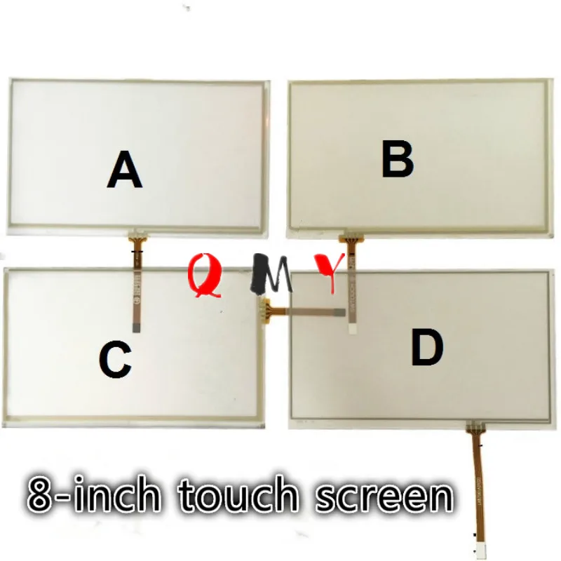 

192*116 4 Wire Resistive 8 Inch Touch Screen Panel for HSD080IDW1 AT080TN64