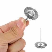 20 шт инструменты аксессуары шлифовальная стальная проволока щетка колесо для удаления пыли удаление ржавчины Сварка роторная очистка металла круглая полировка