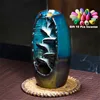 Matcha Color Green Censer Waterfall Incense Burner Ceramic Incense Holder Backflow Incense Fountain ► Photo 2/6