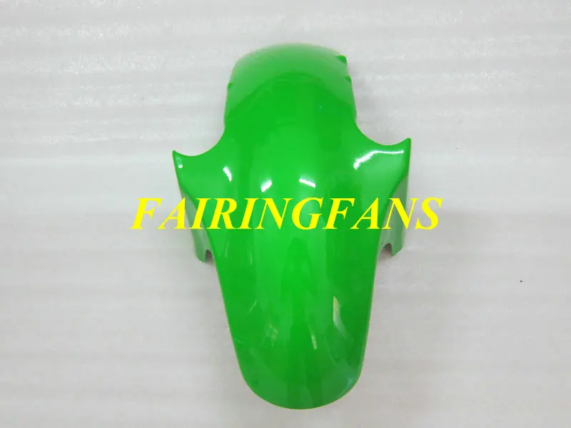 Мотоцикл обтекатель тела комплект для KAWASAKI Ninja ZX6R 94 95 96 97 ZX 6R 1994 1997 обтекатель Зеленый, Белый Кузов+ подарки K003