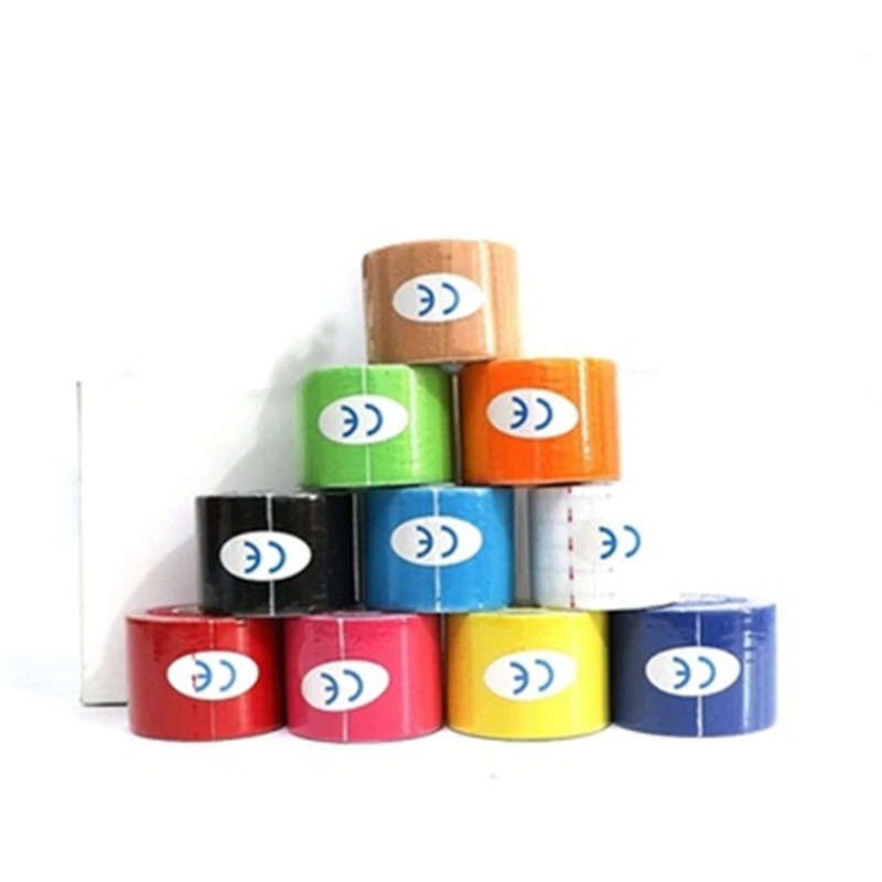 Спортивная лента Bandagem Elastica Защитная муфта для мышц Kinesio Sport Tape