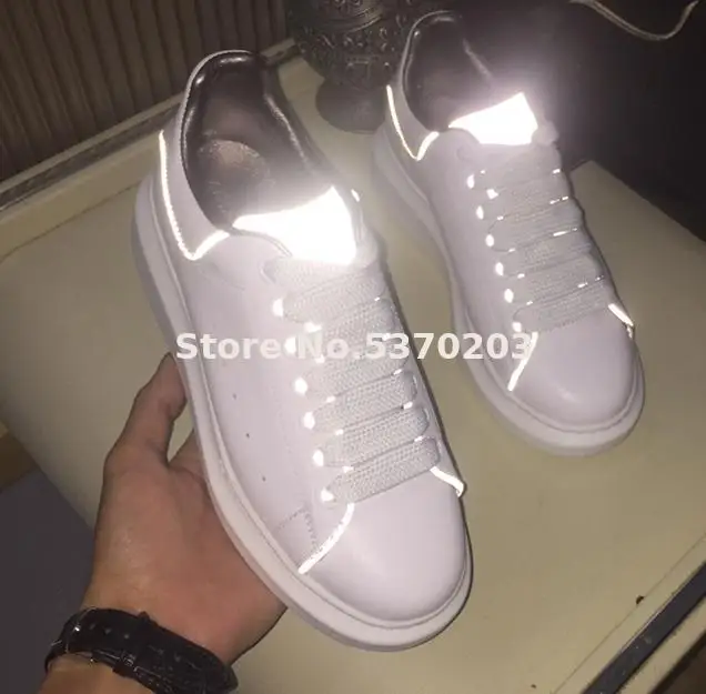 white flat shoes mens