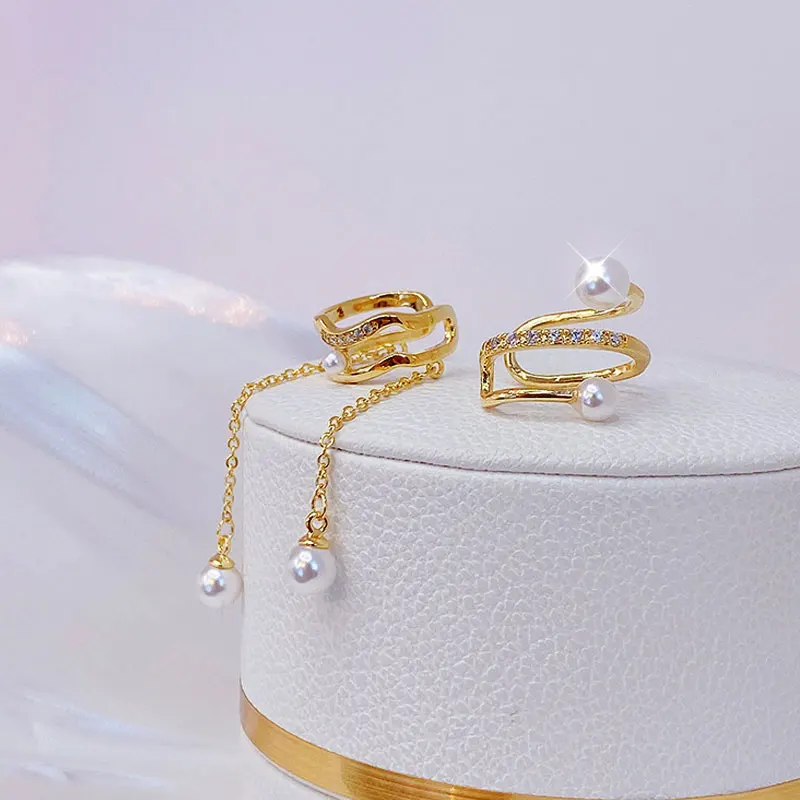 Ear Bone Clip Earring Jewelry Earrings One Ear Clip Fashion Zircon