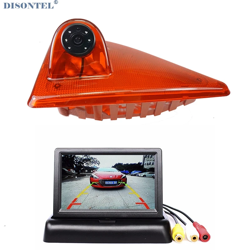 Macchina Fotografica Di Retrovisione Della Luce Di Freno Dell'Automobile Di 1080P Ahd Per Renault/Maestro Con La Luce Incorporata 12V Di Ir Led Con 4.