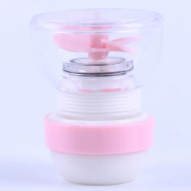 pink 360 градусов вращения Водосберегающие аэраторы кухонный кран фильтр пластиковый брызгозащищенный Bubbler кухонный инструмент водопроводные опрыскиватели - Цвет: pink