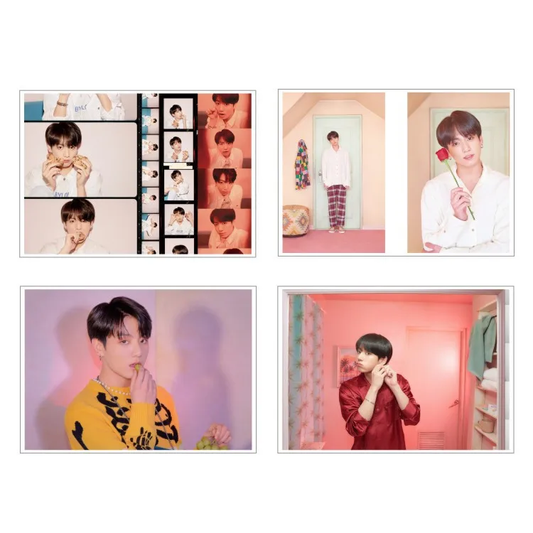 Kpop плакат наклейки Bangtan мальчики плакат фото наклейки альбом концертный с тем же абзацем