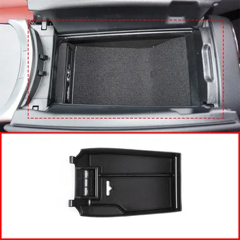 

Black ABS Car Central Console Armrest Storage Box For Mercedes Benz C Class W204 C200 2008-2013 Accessories