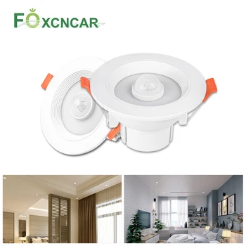 

PIR Motion Sensor Under Cabinet Light LED Downlight Lamparas 5W 10W 15W 20W LED Spot Light For Entrance Corridor Hallway Stair