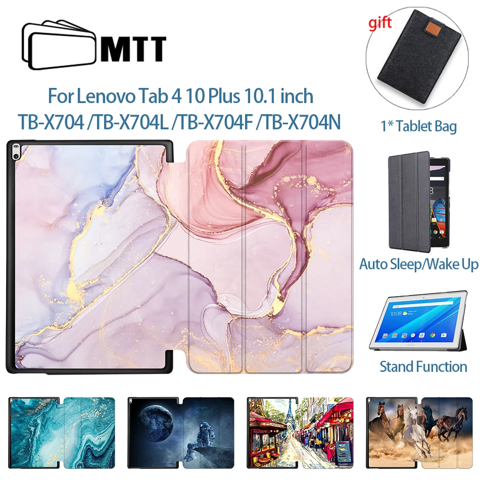 Чехол для планшета MTT Lenovo Tab 4 10 Plus Женская фотография 1 дюймов чехол из