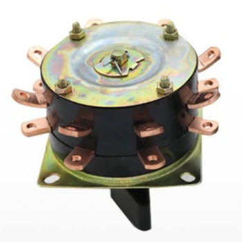 

Welde Switch KDH-40 / 2-8 Contactor 8 Bit 2 Phase 16 Pin 40A Welding Machine Switch Rotary Switch Copper Needle Silver Plated