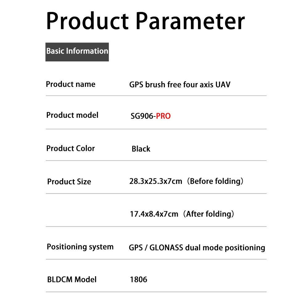 Sg906 Pro Drone 4k HD Mechanical Gimbal Camera 5g Wifi GPA System Supports Tf Card Flight 25 Min Rc Distance 1.2km VS SG700 S167 Sg906 Pro Drone 4k HD Mechanical Gimbal Camera 5g Wifi GPA System Supports Tf Card Flight 25 Min Rc Distance 1.2km VS SG700 S167 - sport-action-video-cameras, portable-audio-video, drone, camera-drones, cameras-and-camcorders