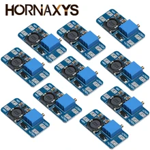 Mt3608 DC-DC módulo de impulso ajustável 2a dc impulso step up conversor módulo 2v-24v a 5v 9v 12v 28v impulsionador do módulo de potência