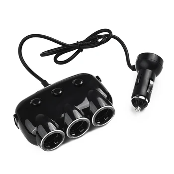 

100W Car charger Power Adapter Outlet 1pc Accessories Lighter Socket Splitter