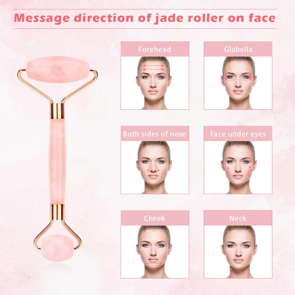 Rose Quartz roller