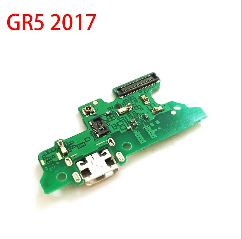 For GR5 2017 2 шт., USB зарядное устройство, док-станция, разъем Flex для huawei Honor 6A 7S 6X 7X V10 5C 6C 8A Pro 7C 7A, глобальная версия GR5 - Цвет: For GR5 2017