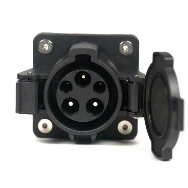 

SAE J1772 EV Charger Socket Vehicle Inlet Type 1 Fit 16/32 AMP AC Inlet EV Charging Socket
