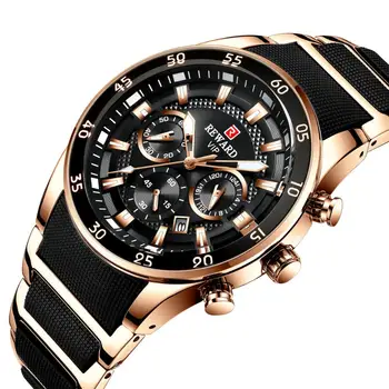 

Top Brand Luxury Men's Watch 30m Waterproof Date Clock Male Sports Chronograph Watches Men Quartz Luminous Hands Wrist Watch