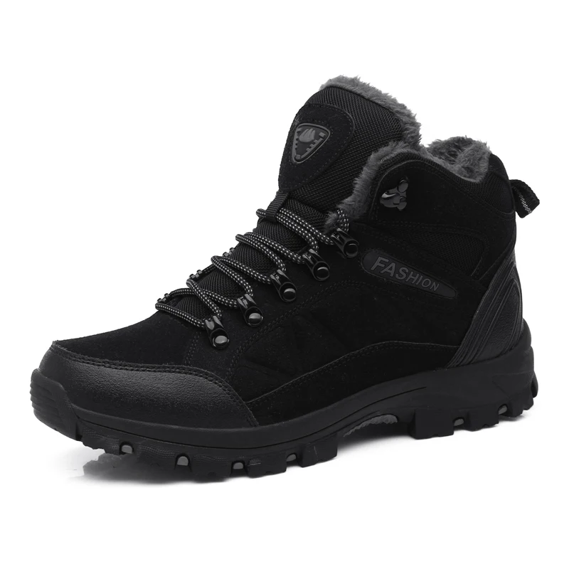 Зимние ботинки; пара теплых зимних ботинок; zapatos de hombre; женская походная обувь; нескользящая уличная хлопковая обувь; zapatos de mujer