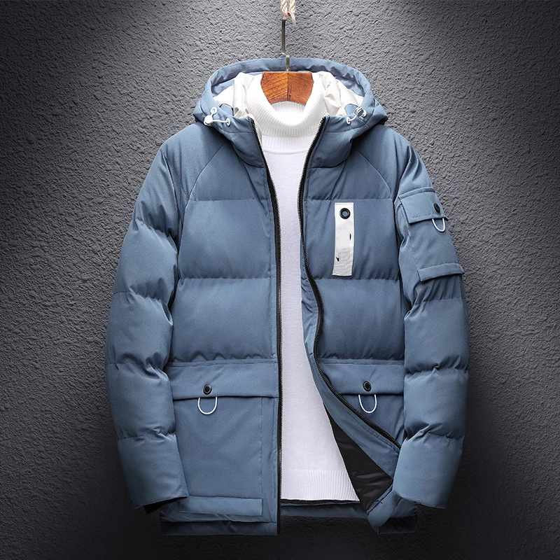 

Thick Down & Parka Coat Oversize 6XL 7XL 8XL 2020 Brand Keep Warm Winter Men's Padded Jacket