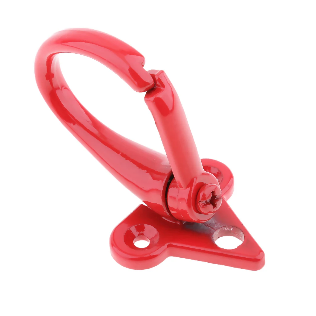 Universal Motorcycle Scooter Luggage Helmet Bag Carry Hanger Hook Accessories Aluminum Alloy 8x4cm