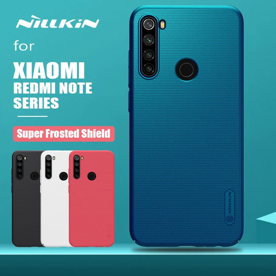 Для Xiaomi Redmi Note 8T 8 7 6 5 Pro чехол Nillkin суперматовая защитная задняя крышка для Xiaomi Redmi Note 8T 8 7 6 5 Pro 4X чехол