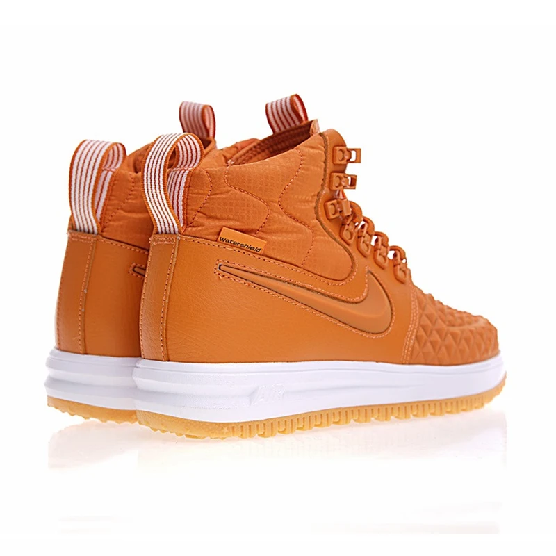 Оригинальные мужские кроссовки для скейтборда от Nike Lunar Force 1 Duckboot 17, удобные износостойкие инкапсулированные уличные кроссовки 922807