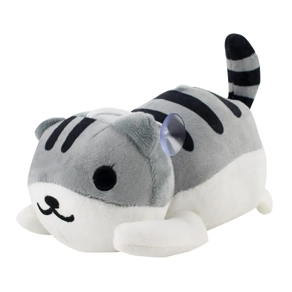 2 стиля Neko Atsume плюшевые игрушки серый оранжевый Кот Китти в виде животного мягкая набивная кукла