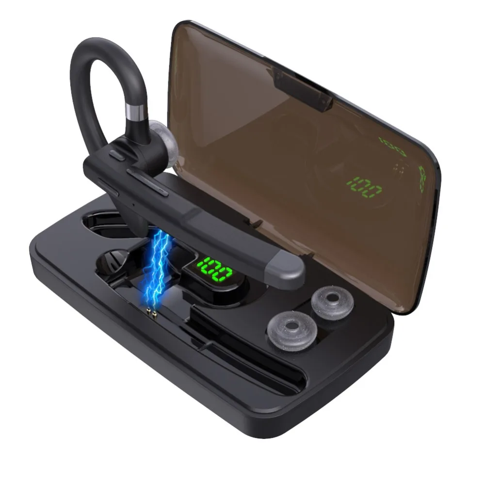 Original design earphone wireless 520 Active noise cancelling handsfree Bluetooth headset Business earphone with microphone (1)